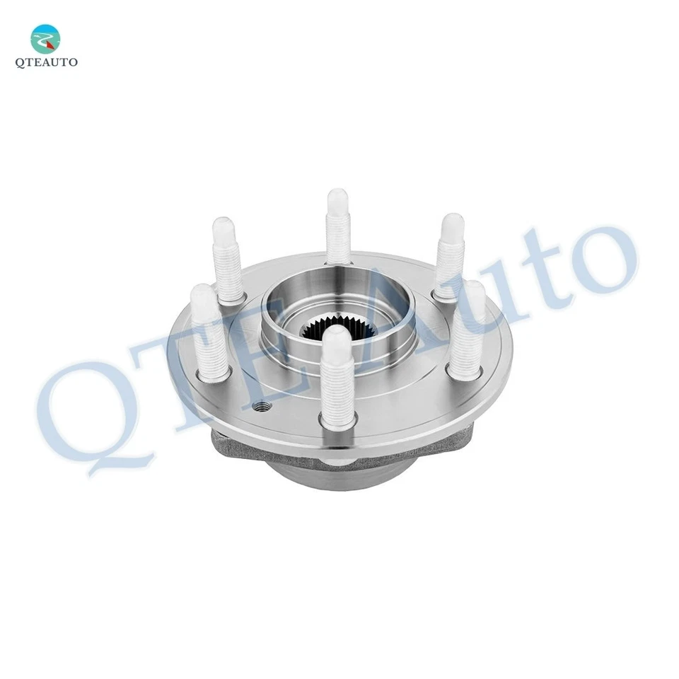 Set 4 Front Wheel Hub Bearing-Suspension Strut For 2009-2012 Chevrolet Traverse - Image 4 of 4