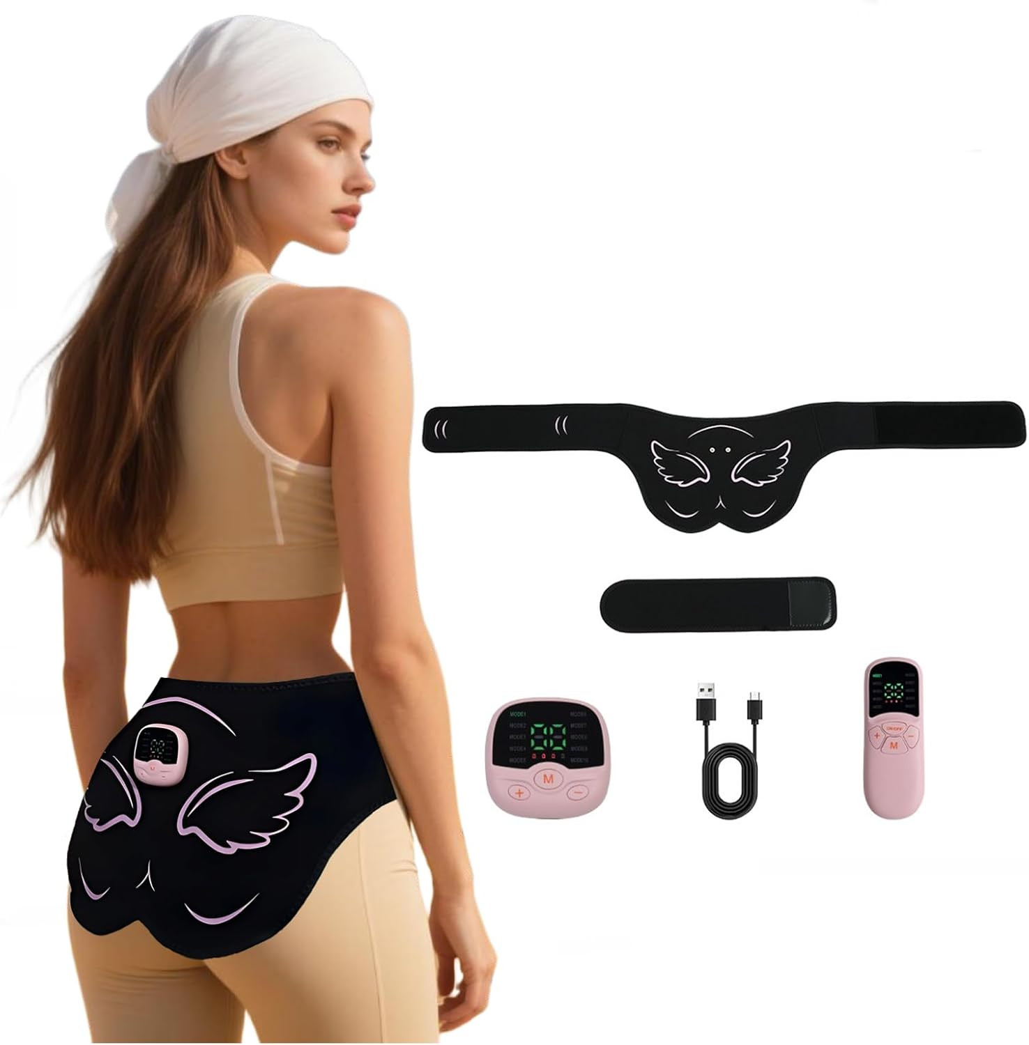 Elettrostimolatore Glutei Professionale EMS: 10 Modalità per Bio-Hacking