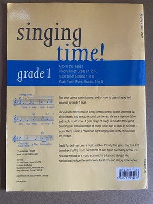 Singing Time! Grade 1 Step by step instructions for ABRSM By David Turnbull