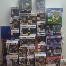 Funko Exclusive Collectible 27 Figures Lot Marvel Star Wars Halo