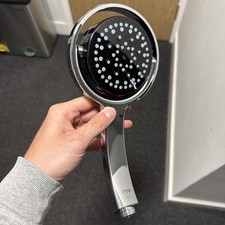 Mira 360+ NEW Platinum 4 Spray Mode Deluxe 130mm Flip Shower Head