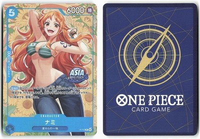 Nami P-112 Tin Vol 2 Asia Exclusive Promo One Piece Card