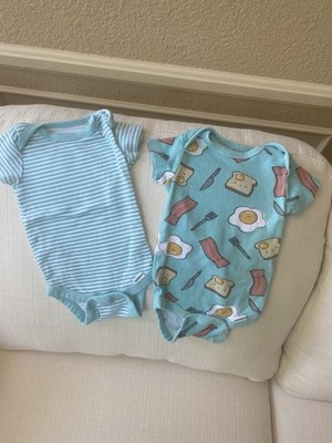 2  Gerber One Piece 0-3 Months