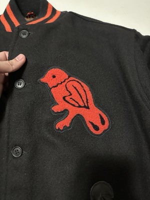 Ebbets Field Flannels Baltimore Orioles Wool jacket Sz Large | eBay