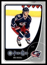 2010-11 O-Pee-Chee #253 Kris Russell Columbus Blue Jackets Hockey Card