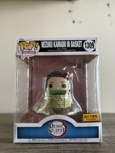Funko POP Animation DEMON SLAYER - NEZUKO KAMADO IN BASKET (EXCLUSIVE) #1309 NEW