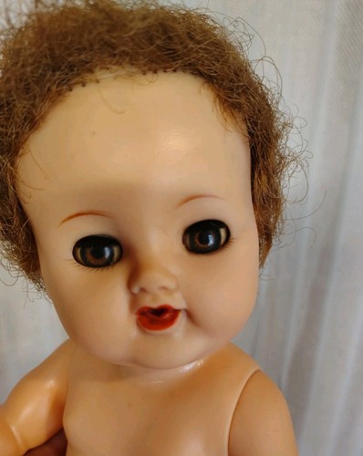 Lot of 3 Vintage 1950s Ideal Betsy Wetsy Baby Doll Sleep Eye Rooted Hair - Picture 10 of 23