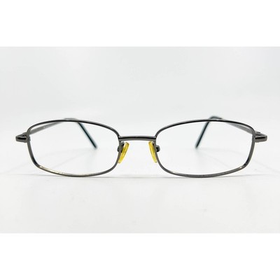 Lantis Optical Eyeglass Frames Unisex Gunmetal L7012 Metal Oval 51-18-135