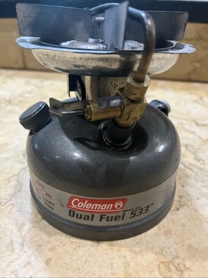Coleman 533 Gray Sportster II Dual Fuel Stove Camping April 2006