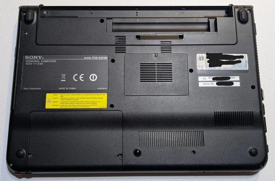 Notebook Sony VAIO i7 M640 - 6GB RAM - Radeon 5650 1GB - 250GB HD - Immagine 3 di 4