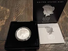2023-P Uncirculated Silver Dollar Peace Prosperity (23XH) with Box COA