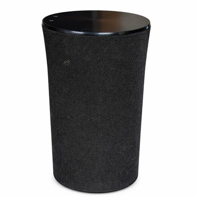 Black Rectangular Table Speaker Fabric Home Audio  Modern Design - Ships Free