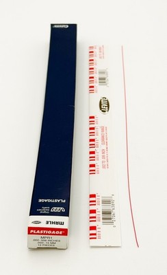 PLASTIGAGE Messtreifen 0.051-0.152mm rot 30cm Gleitlager Plastigauge MPR-1