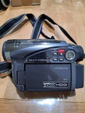 Hitachi DZ-HS500E DVD-HDD 30GB VIDEO CAMERA / Charger + Batterie KO