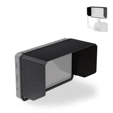 NEEWER MA007D Sunshade for F700 Monitor - 3-Side Hood, Hook & Loop