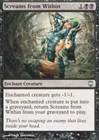MTG Screams from Within, Darksteel, Heavily Played, English