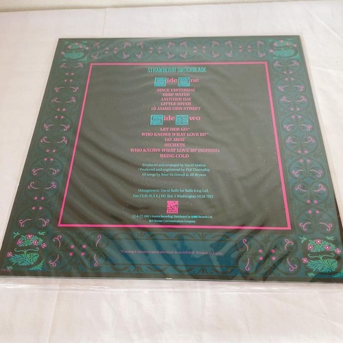 3 Strawberry Switchblade P-13120 Vinyl Record 1985 STEREO from JAPAN Used - Picture 14 of 24