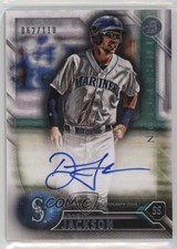 2016 Bowman Inception Inceptionalized Prospect 62/110 Drew Jackson Auto lz7