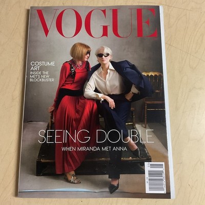 ロ*タ様 VOGUE US 2026 May プラダを着た悪魔２　アナ&メリル表 may 2026 VOGUE magazine Anna Wintour Meryl Streep Devil Wears
