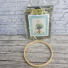 OGART CRAFTS Crewel CREATIVE STITCHER Kit 2403 "Some Are Wise" Owls 8x10