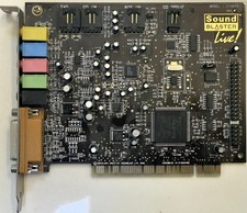 Creative Sound Blaster Live CT4830 sound card
