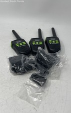 Lot Of 3 Pcs Motorola Talkabout MD200R Black Radios Walkie Talkie Not Tested