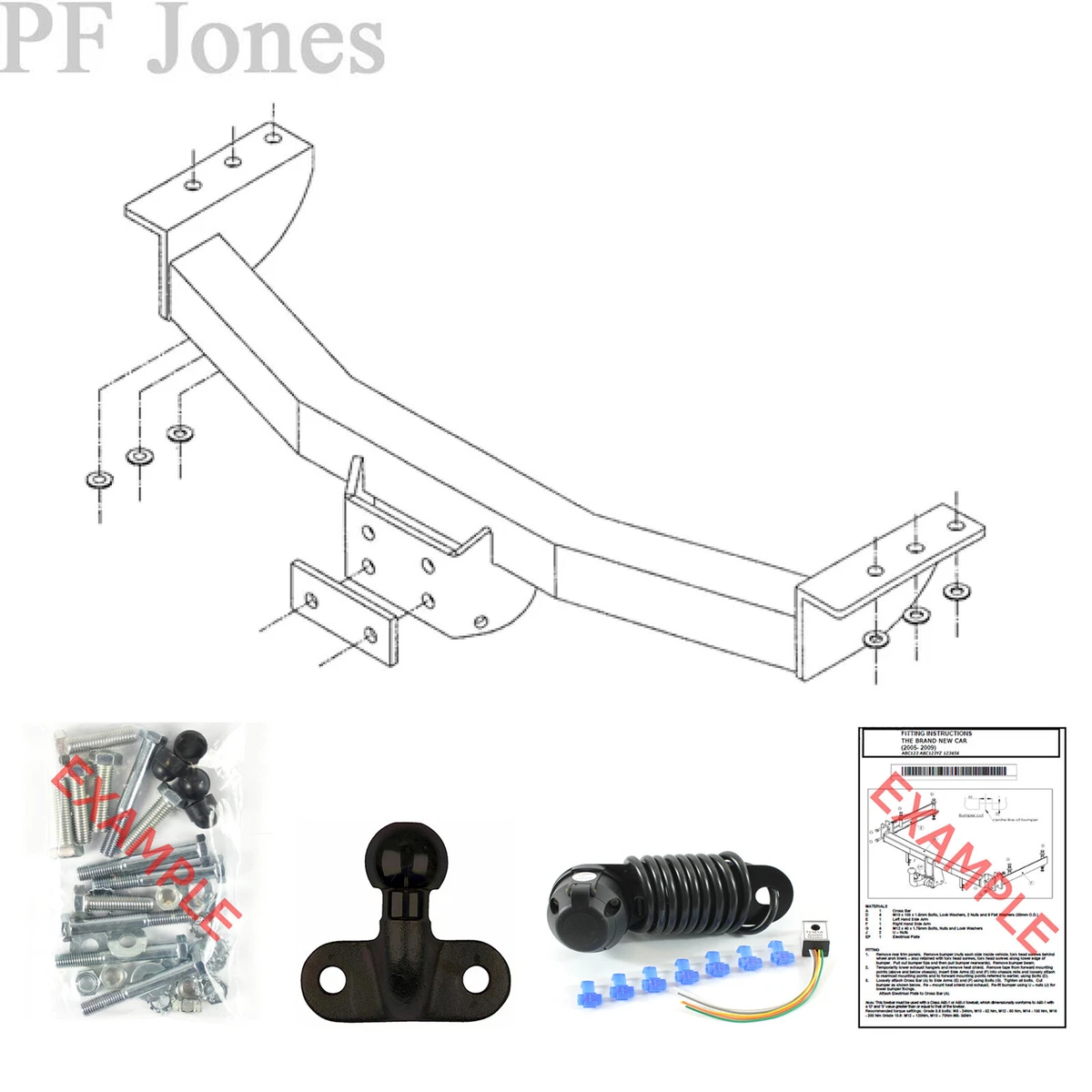 Tow Trust Towbar for Mitsubishi Shogun Sport SUV 1999 2007