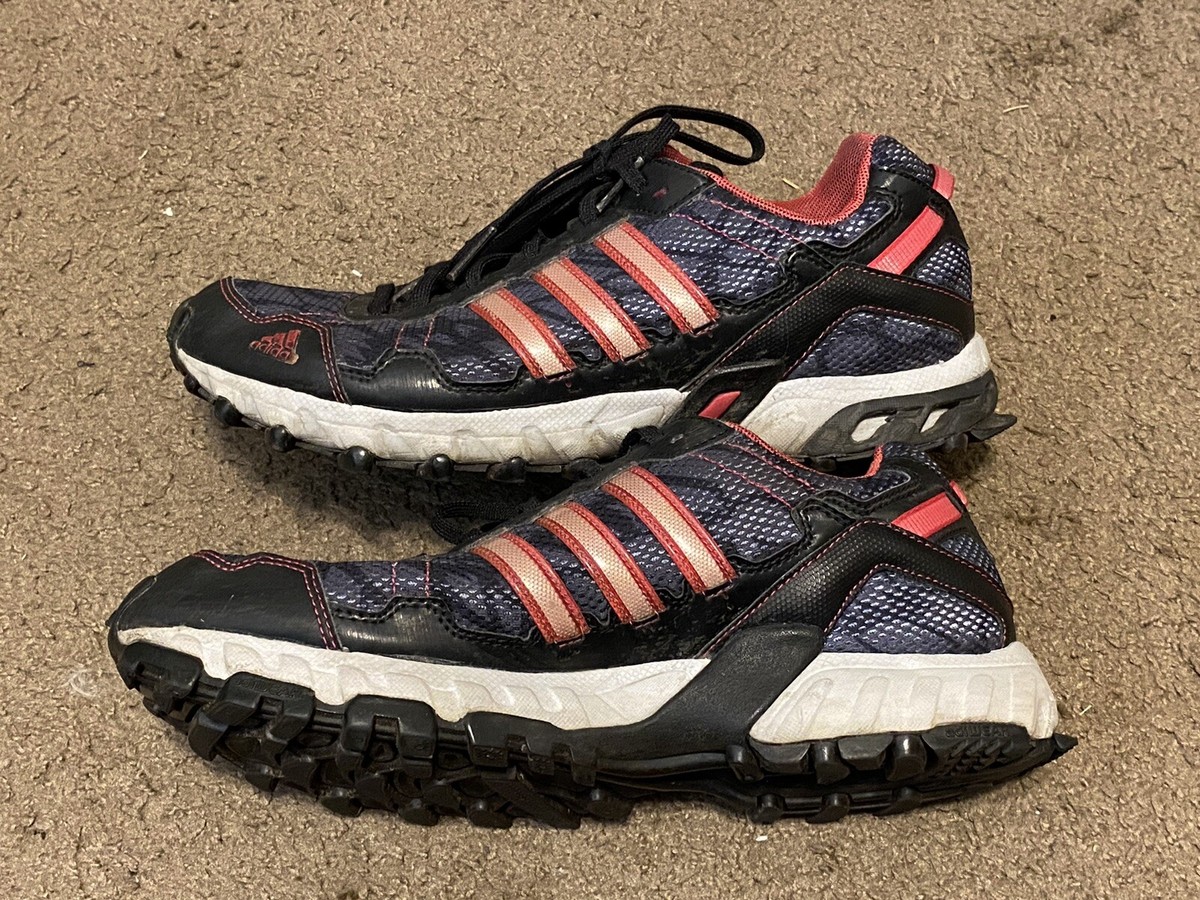 Adidas Womens Adiwear Thrasher Trail Running Shoe Size 11 C76331 Black  Pink
