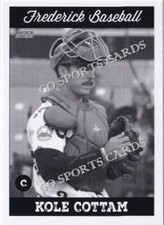 2023 Spire City Ghost Hounds Frederick Kole Cottam RC Rookie Independent