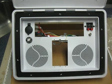 Outdoor RV Entertainment Center - Speakers, Radio, Outlet