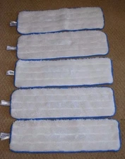 Micro Fiber MOP PADS Euroclean Euro Clean - 5 PACK - Brand New CLEANING PAD