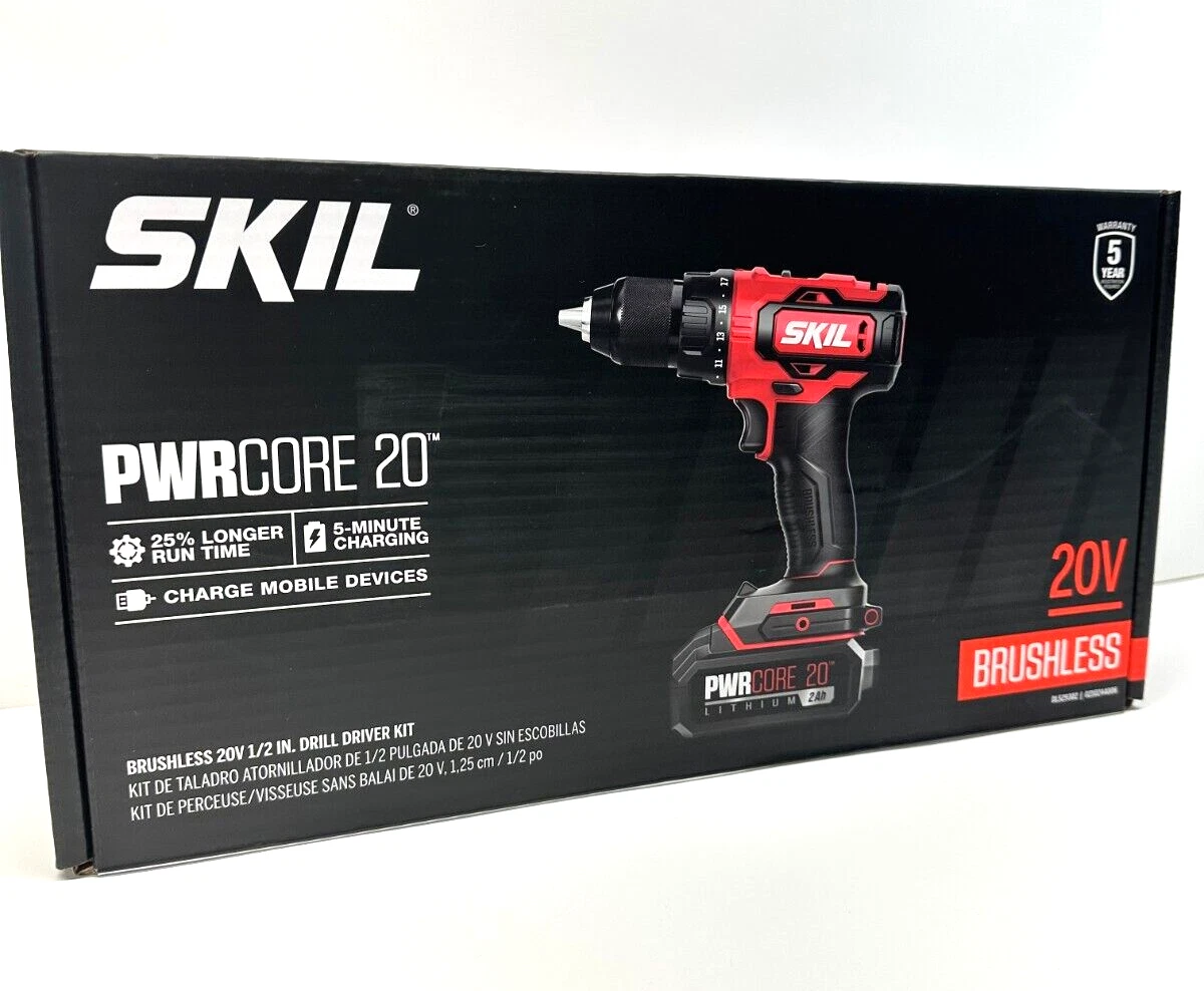 Skil 20v brushless drill sale