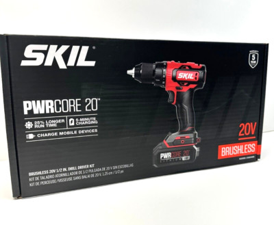 Skil 20v Brushless 1/2'' Drill Driver Genuine DL529301 New w/belt clip free ship