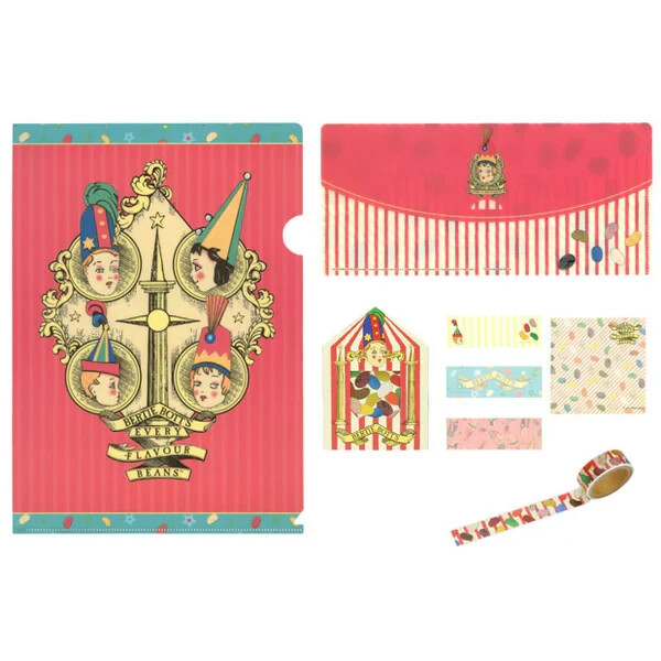 Harry Potter Wizarding World Bertie Botts Every Flavor Beans Stationery Set