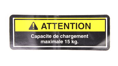 Warning Decal Pa Part Number - 1611-569