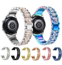 Bling Stainless Steel Strap Watch Wrist band For Samsung Galaxy Watch 3 41/45mm