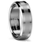 Men's Spikes Tu Swiss Tungsten Ring - Size 11 - Pristine Condition — photo 9