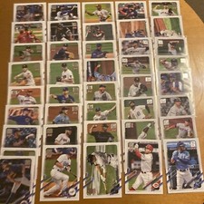 2021 Topps Baseball UK Edition 150 Card Lot Base Vets And Rookies Votto Sale