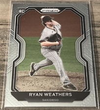 2021 Prizm Base Tier I #20 Ryan Weathers - San Diego Padres RC