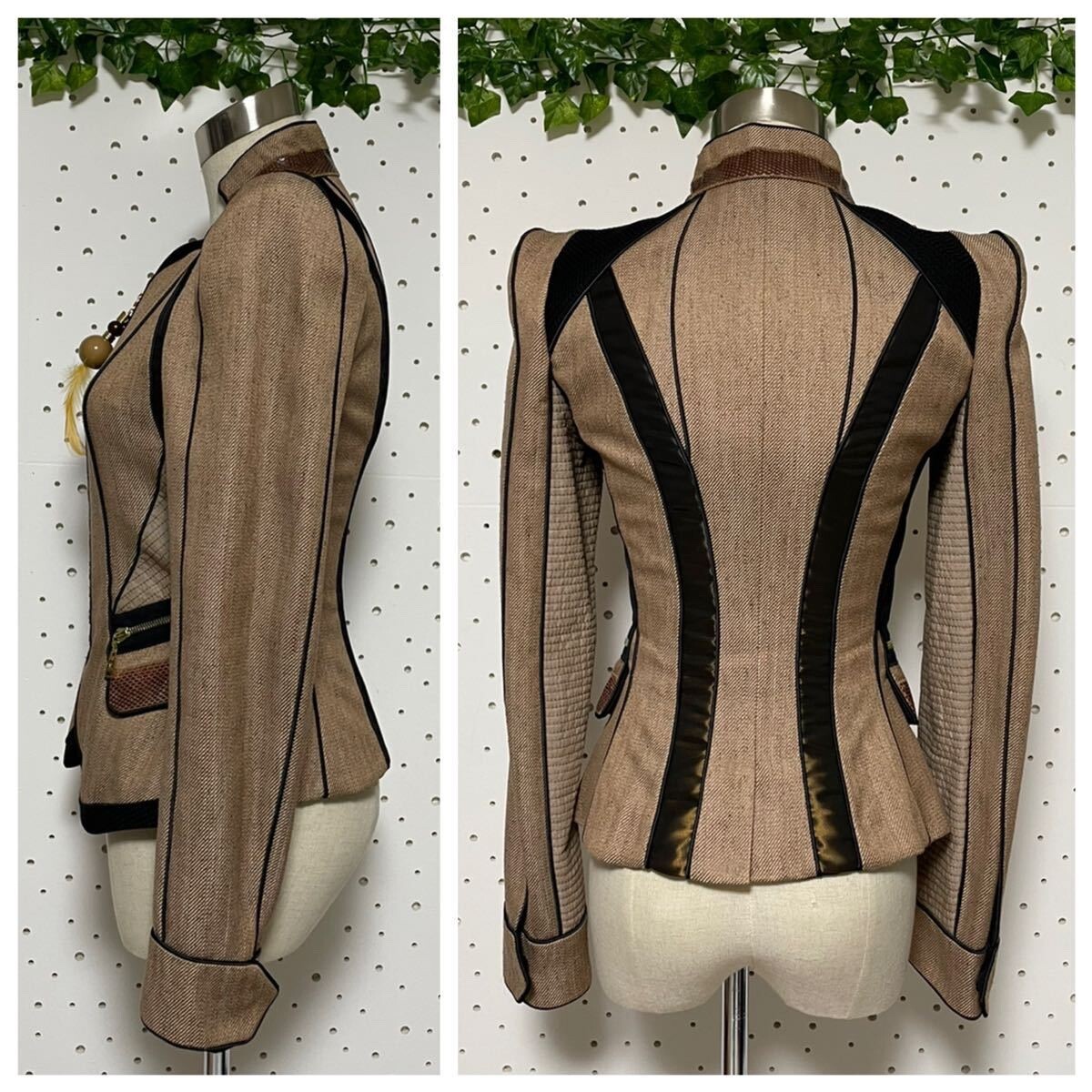 Authentic Louis Vuitton python leather switching … - image 5