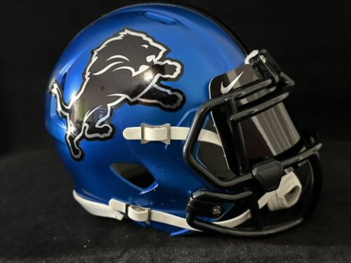 Detroit Lions 2024 Motor City Blue With Official Chrome Decals!!๐ฅ๐ฅ๐ฅ - Picture 2 of 12