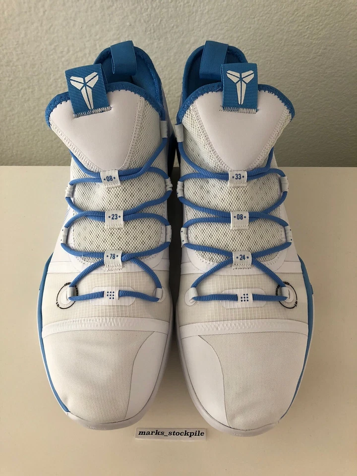 Nike Kobe AD TB Promo Hombres Tenis 8 24 Blanco Azul Raro UNC AT3874-118 Talla 16 Foto 2 de 4