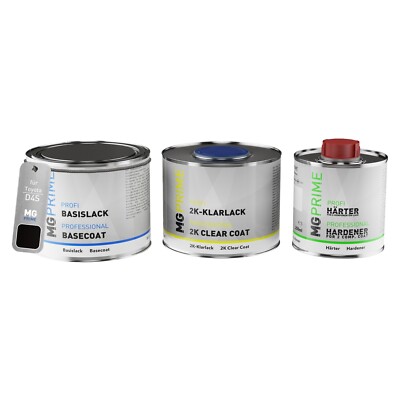 Autolack Set Dose für Toyota D4S Crystal Black Silica Furious Black Mica 1,25L
