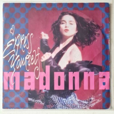 MADONNA EXPRESS YOURSELF Maxi CD 2 Titel Sehr guter Zustand