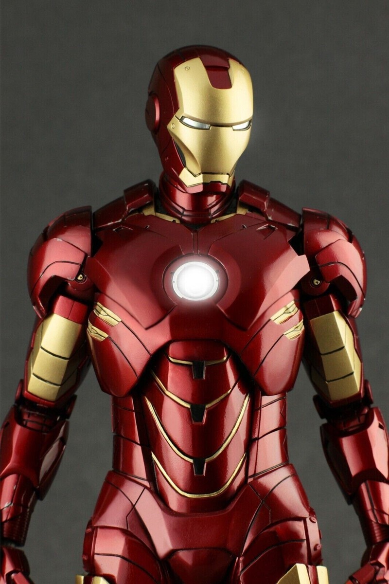 Hot Toys Movie masterpiece Mark IV 4 Iron Man 2 1/6 Scale Action