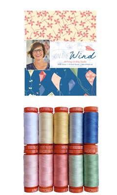 AURIfil On the Wind by Jill Finley 50wt 10 Small Spools JF50OTW10
