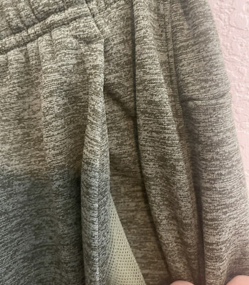 NIKE DQ4856-326 Green Therma-FIT Open Hem Fitness Pants