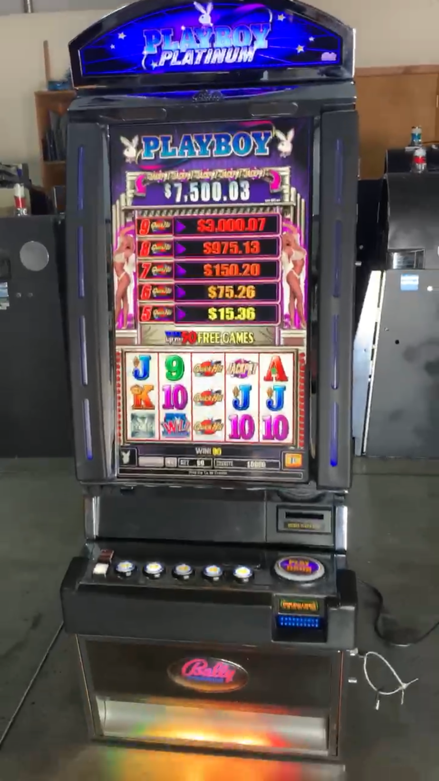 Bally Playboy Free Games M9000 Video Slot Machine For Sale • Gambler's  Oasis USA