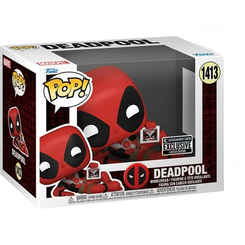 Deadpool Hearts Wolverine Funko Pop! Vinyl Figure #1413 - EE Exclusive