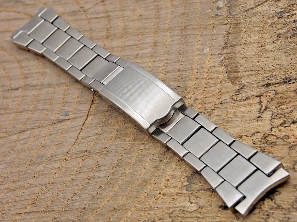 Pulsera Reloj Almirante Acero Inoxidable Vintage Alta Calidad 19mm 3/4"  Foto 2 de 4